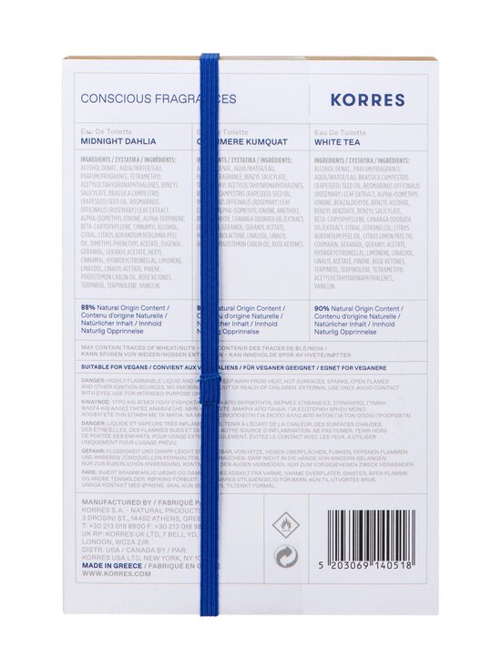 Korres - Floral Collection EdT -tuoksulahjapakkaus 3 kpl - NOCOL | Stockmann - photo 4