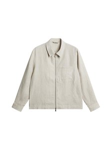 J.Lindeberg - Julius-pellavapäällyspaita - U029 MOONBEAM | Stockmann