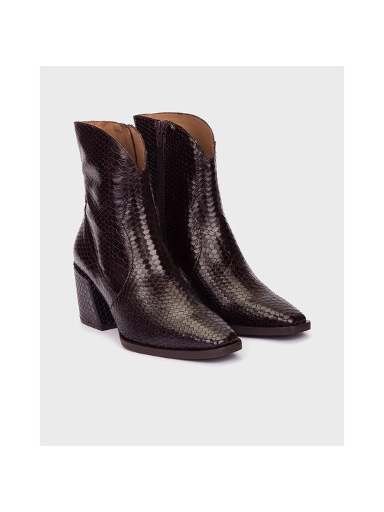 Wonders - Block Heel City Cowboy -nahkanilkkurit - DOLMEN TESTA | Stockmann - photo 2