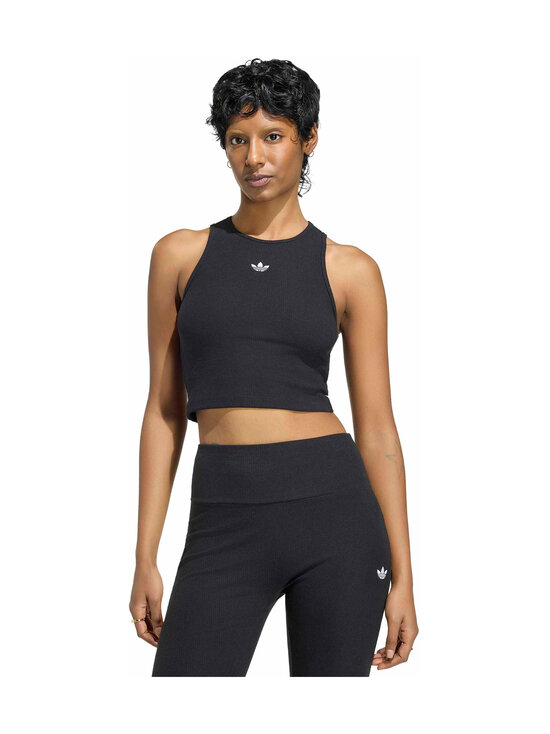 adidas Originals - Essential Rib Tank -toppi - KR3602 BLACK | Stockmann - photo 3