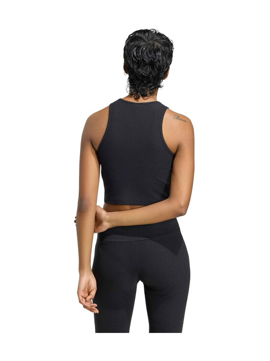 adidas Originals - Essential Rib Tank -toppi - KR3602 BLACK | Stockmann - photo 4