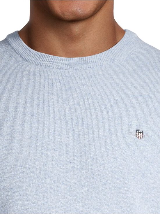 GANT - Villane kampsun Superfine C-neck - 497 LT BLUE MELANGE | Stockmann - photo 4