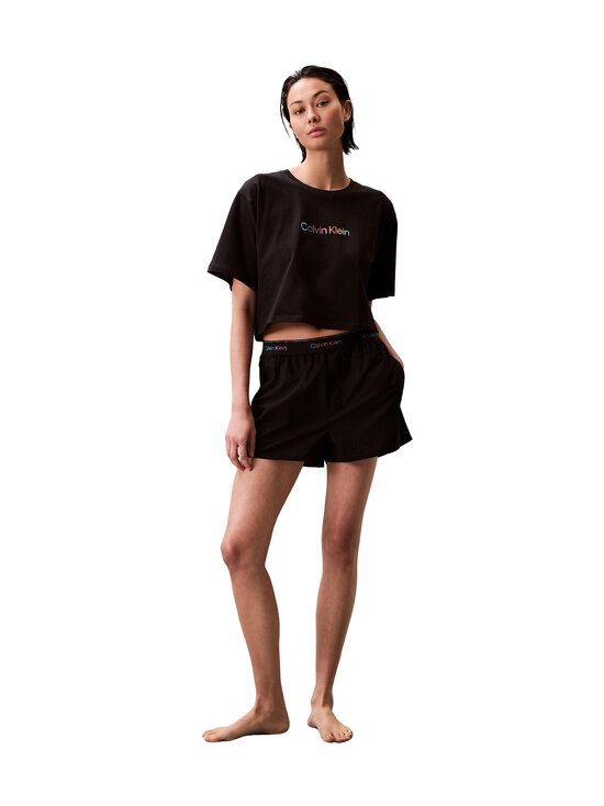 Calvin Klein Underwear - Logo Poplin Pride šorti - UB1 BLACK - photo 1 Calvin Klein Underwear - Logo Poplin Pride šorti - UB1 BLACK | Stockmann - photo 1