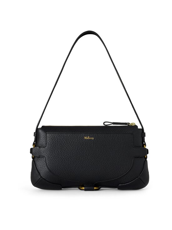 Mulberry - Lennox Shoulder Heavy Grain -nahkalaukku - A100 BLACK | Stockmann - photo 1