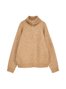 Makia - Tove Half Zip -neule - 126 BEIGE | Stockmann
