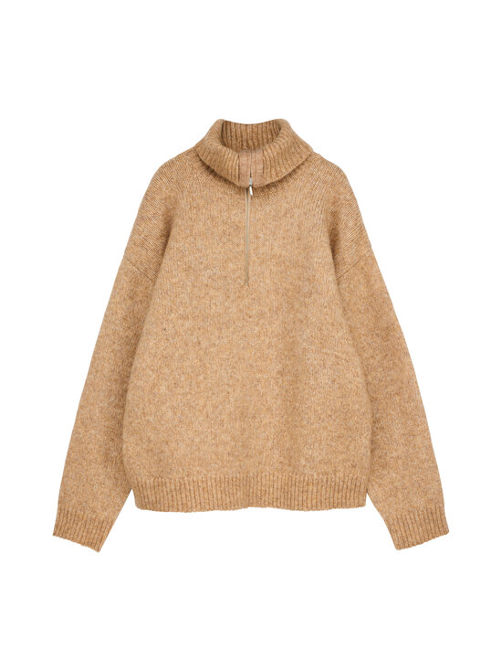 Makia - Tove Half Zip -neule - 126 BEIGE | Stockmann - photo 1