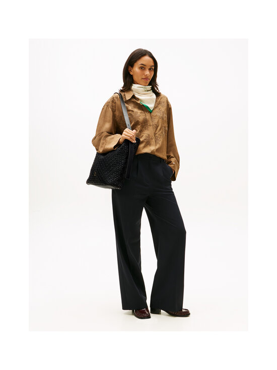 Tommy Hilfiger - Braided Maxi Hobo -käsilaukku - BDS BLACK | Stockmann - photo 5