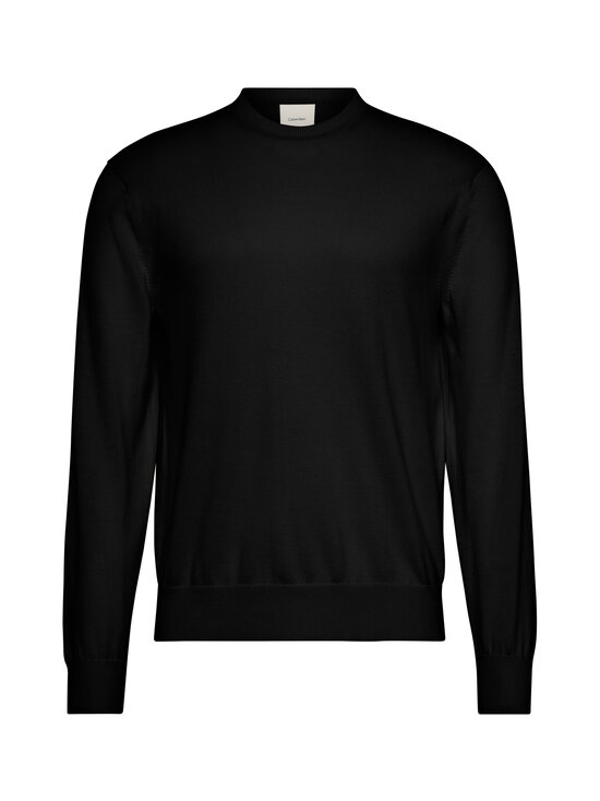 Calvin Klein Menswear - Supima Cotton Crew -neulepaita - UB1 BLACK | Stockmann - photo 1