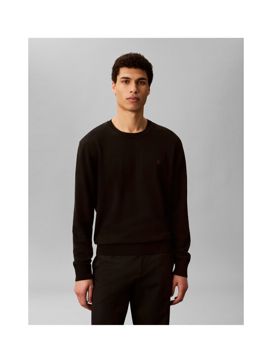 Calvin Klein Menswear - Supima Cotton Crew -neulepaita - UB1 BLACK | Stockmann - photo 2