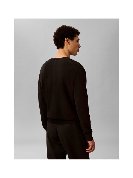 Calvin Klein Menswear - Supima Cotton Crew -neulepaita - UB1 BLACK | Stockmann - photo 3