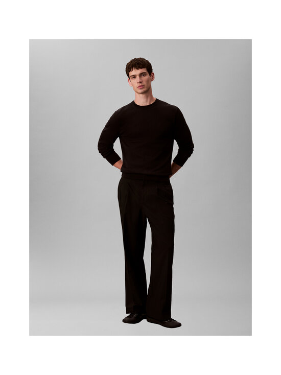 Calvin Klein Menswear - Supima Cotton Crew -neulepaita - UB1 BLACK | Stockmann - photo 5