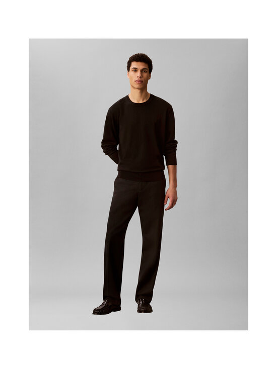 Calvin Klein Menswear - Supima Cotton Crew -neulepaita - UB1 BLACK | Stockmann - photo 6