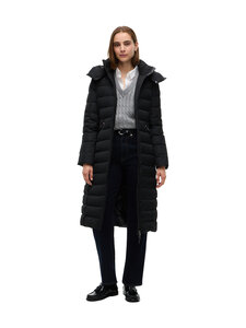 Tommy Hilfiger - Branded Fitted Maxi dūnu jaka - BDS BLACK | Stockmann