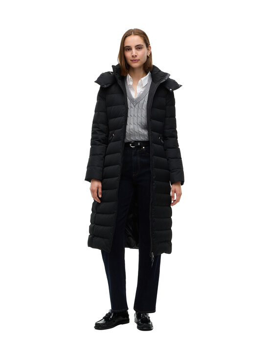 Tommy Hilfiger - Branded Fitted Maxi dūnu jaka - BDS BLACK | Stockmann - photo 1