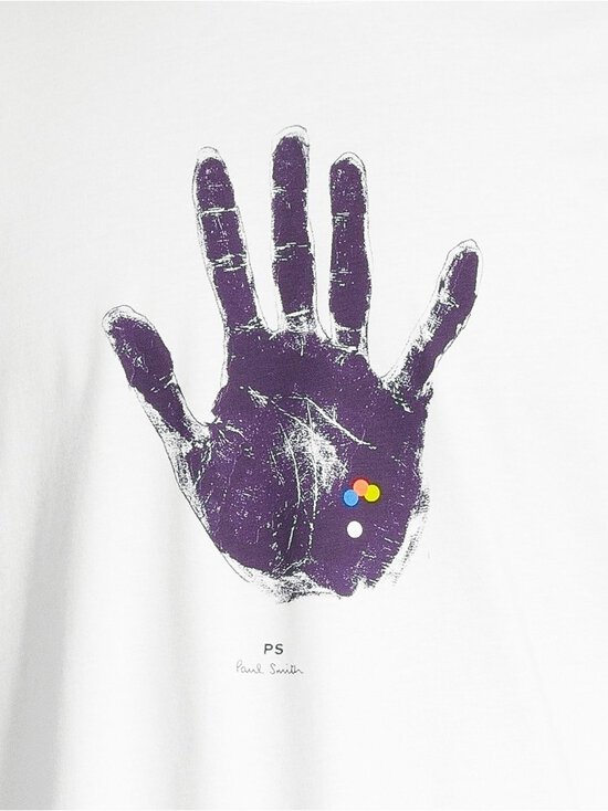 PS Paul Smith - T-särk Regular Fit Hand - 02 OFF WHITE | Stockmann - photo 4