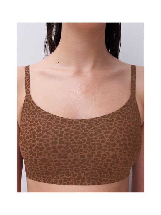 Chantelle - Polsterdatud rinnahoidja Superstretch Wirefree Bralette -topatut rintaliivit - C60 WILD BROWN | Stockmann - photo 2