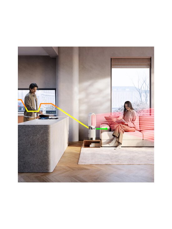 Dyson - Pure Hot+Cool purifier + heater  -ilmanpuhdistin+lämmitin - WHITE/WTHIE | Stockmann - photo 4