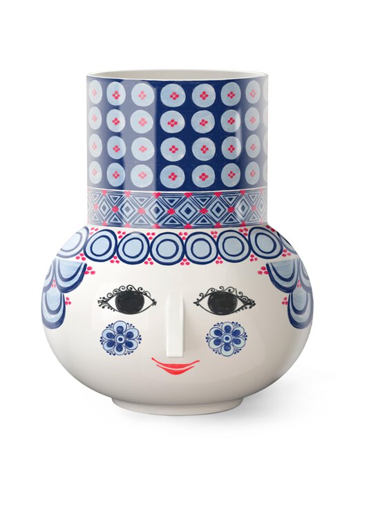 Bjørn Wiinblad - Vaas Olga, 20 cm - BLUE BLUE - photo 1 Bjørn Wiinblad - Vaas Olga, 20 cm - BLUE BLUE | Stockmann - photo 1