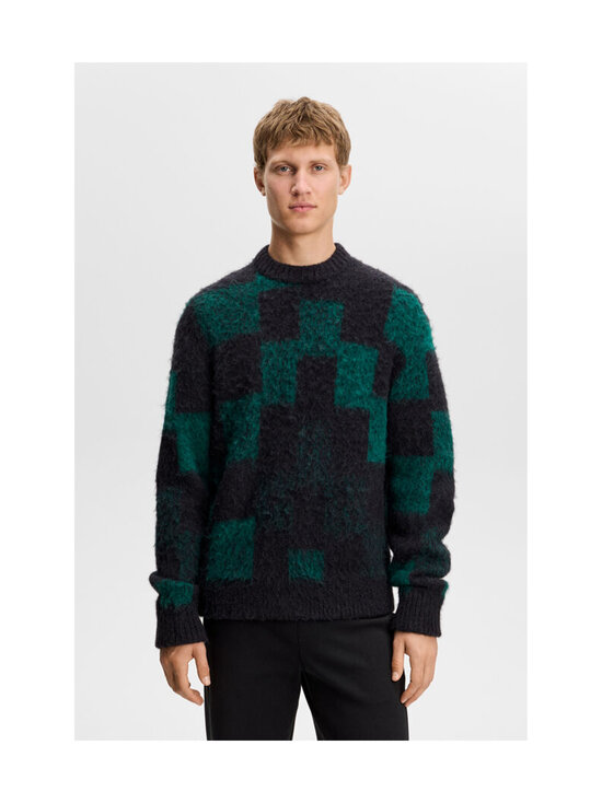 J.Lindeberg - Hank Graphic -neule - M571 PIXEL STACKED FOREST BIOME | Stockmann - photo 2