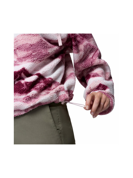 Columbia - Helvetia II Printed Cropped Half Snap flīsa džemperis - 553 ANTIQUE MAUVE, SUMMITS | Stockmann - photo 3