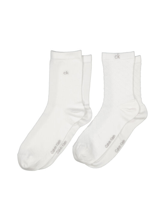 Calvin Klein - Short Structure -sukat 2-pack - 001 WHITE | Stockmann - photo 2