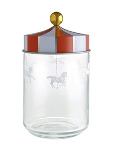 Alessi - Circus stikla burka, 100ml - VALKOINEN/PUNAINEN Alessi - Circus stikla burka, 100ml - VALKOINEN/PUNAINEN | Stockmann