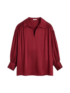 By Malene Birger - Leonora-satiinipusero - 5U7 CABERNET | Stockmann