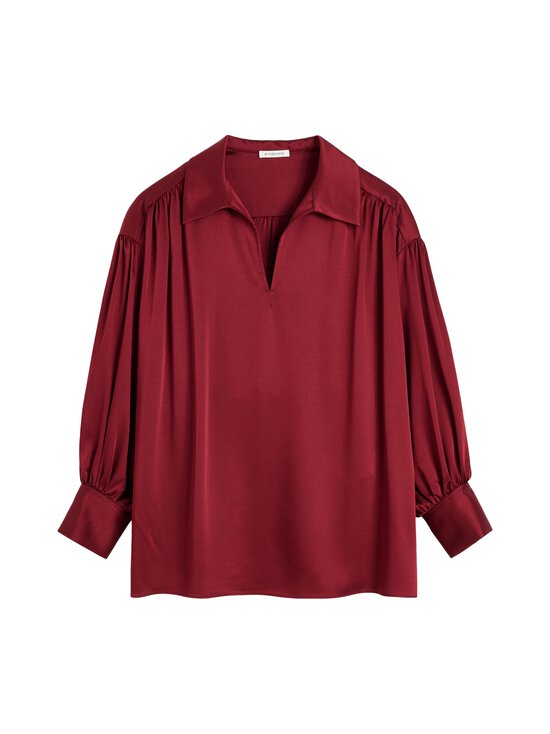 By Malene Birger - Leonora-satiinipusero - 5U7 CABERNET | Stockmann - photo 1