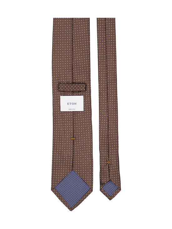 Eton - Micro Geometric zīda kaklasaite - 38 DARK BROWN | Stockmann - photo 2