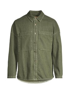 American Vintage - Chemise Droite Boutonne džinsa krekls - KAKI | Stockmann