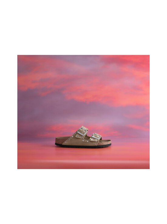 BIRKENSTOCK - Arizona Rivet Leve -mokkanahkasandaalit - 27 TAUPE | Stockmann - photo 4