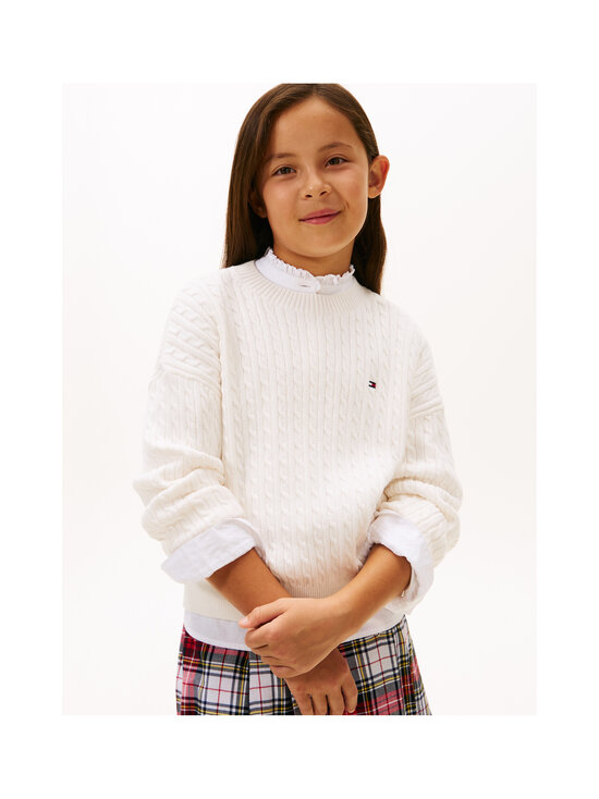 Tommy Hilfiger - Palmikkoes kudum - YA8 IVORY SILK | Stockmann - photo 4