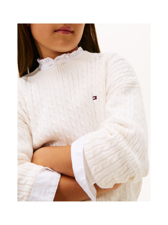 Tommy Hilfiger - Palmikkoes kudum - YA8 IVORY SILK | Stockmann - photo 5