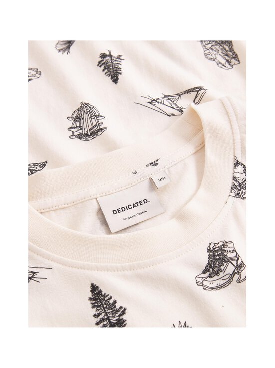 Dedicated - T-särk - GO OUTSIDE AOP OFF-WHITE | Stockmann - photo 3