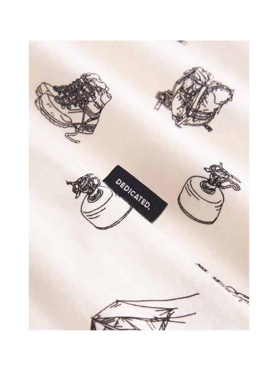 Dedicated - T-särk - GO OUTSIDE AOP OFF-WHITE | Stockmann - photo 5