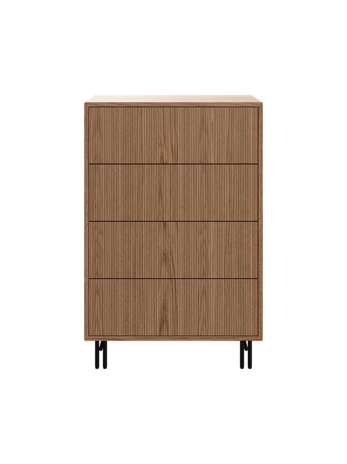 Element-lipasto tammi/musta 115 x 77 cm