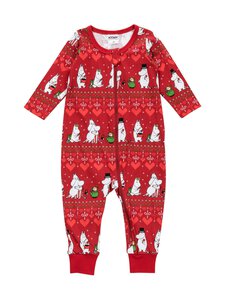 Muumi - Winter Heart pidžamas kombinezons - RED | Stockmann