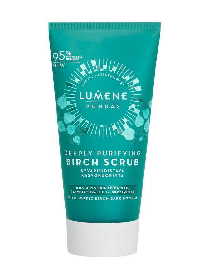 Lumene - Puhdas Deeply Purifying Birch Scrub -kasvokuorinta 75 Ml