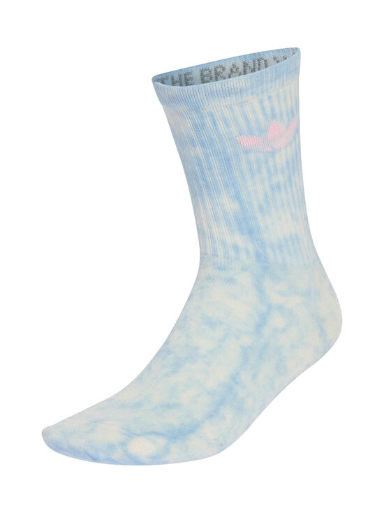 adidas Originals - Tie Dye Crew -sukat 3-pack - KS9418 CLOWHI/CLESKY/CLEMIN | Stockmann - photo 1