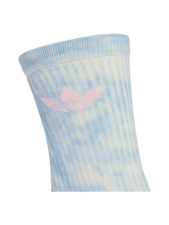 adidas Originals - Tie Dye Crew -sukat 3-pack - KS9418 CLOWHI/CLESKY/CLEMIN | Stockmann - photo 3
