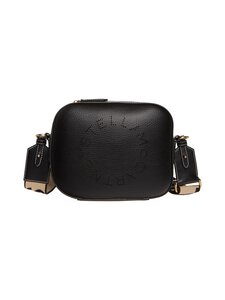 Stella McCartney - Small Logo Camera Crossbody -laukku - 1000 BLACK | Stockmann