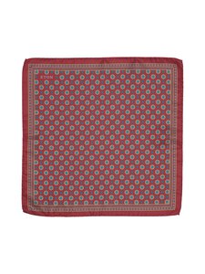 Eton - Medallion-silkkitaskuliina - 58 DARK RED | Stockmann