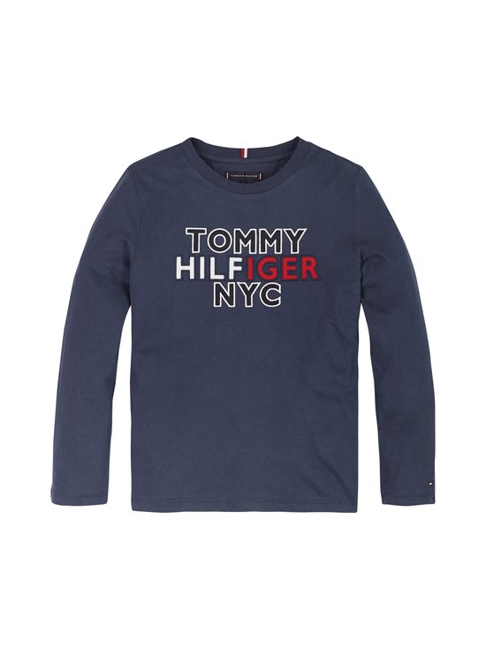 Long Sleeve New York Logo Tee -paita