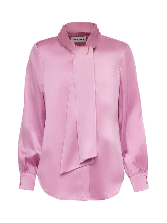 SAND Copenhagen - Latia N Bow zīda blūze - 814 PINK | Stockmann - photo 1