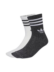 adidas Originals - 3 Stripes Glitter -sukat 2 -pack - JV6049 BLACK/WHITE adidas Originals - 3 Stripes Glitter -sukat 2 -pack - JV6049 BLACK/WHITE | Stockmann