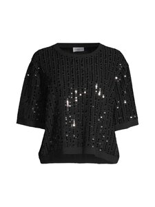 Marella - Depend-paljettineulepusero - 004 BLACK | Stockmann