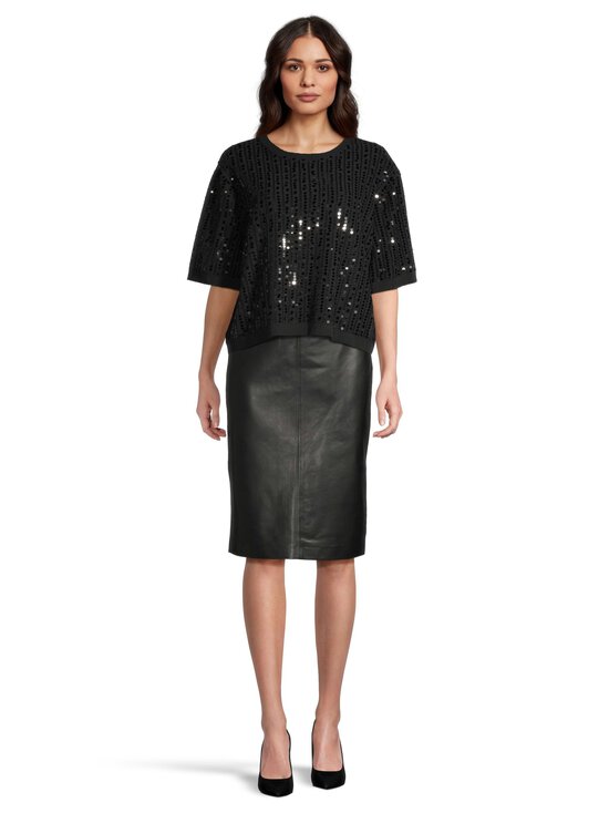 Marella - Depend-paljettineulepusero - 004 BLACK - photo 2 Marella - Depend-paljettineulepusero - 004 BLACK | Stockmann - photo 2