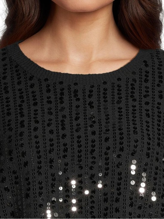 Marella - Depend-paljettineulepusero - 004 BLACK - photo 4 Marella - Depend-paljettineulepusero - 004 BLACK | Stockmann - photo 4