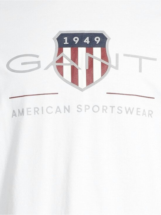 GANT - Archive Shield ‑t‑paita - 110 WHITE - photo 4 GANT - Archive Shield ‑t‑paita - 110 WHITE | Stockmann - photo 4
