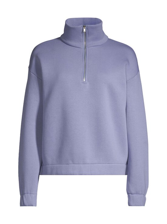 NOOM - Jolie Zip Collar -collegepaita - SMOKY BLUE | Stockmann - photo 1